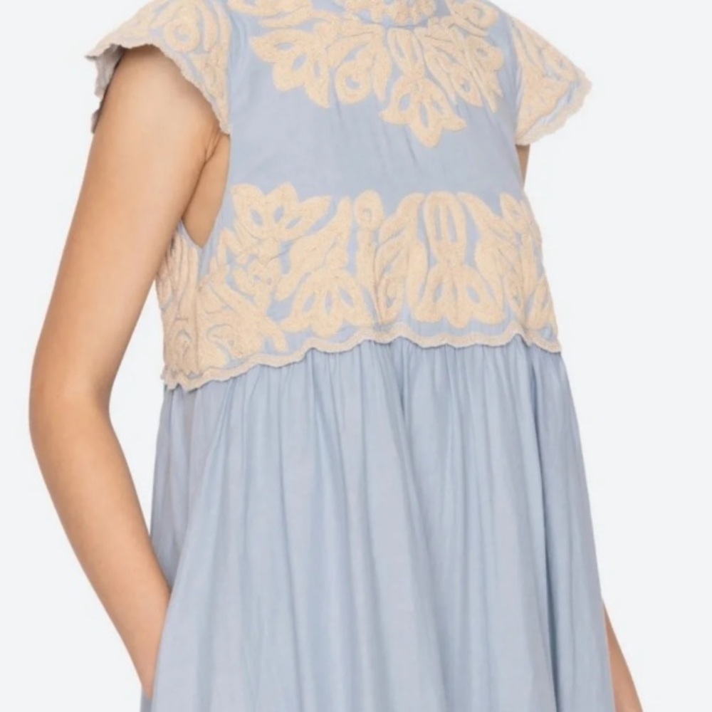 Alexandra Dress ~ Blue - Picture 6 of 7